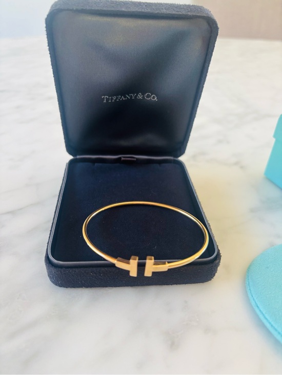 Tiffany & Co. Jewelry - Tiffany & Co. Gold T Wire Bracelet